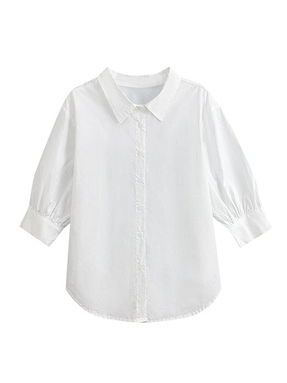 A Vintage Style Blouse with Delicate Timeless Details