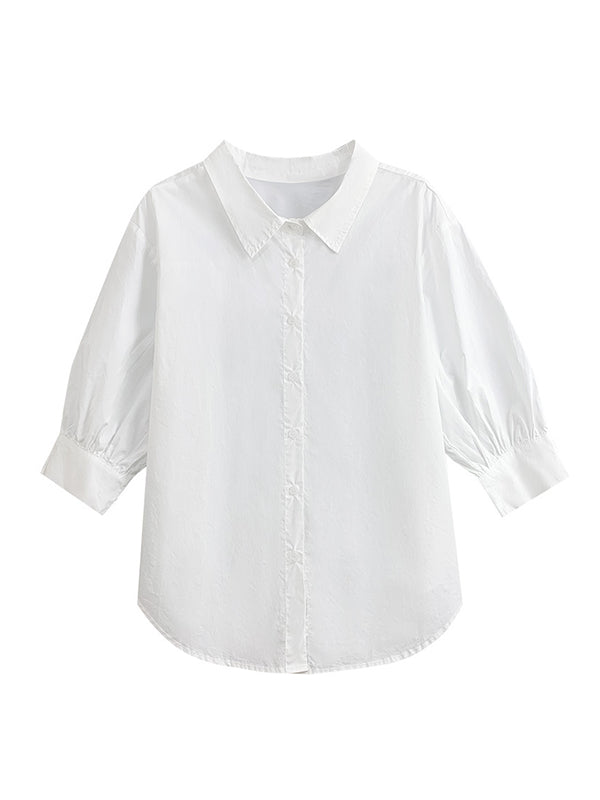 A Vintage Style Blouse with Delicate Timeless Details