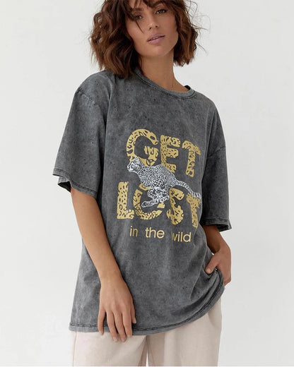 A Vintage Style T-Shirt with Delicate Timeless Details