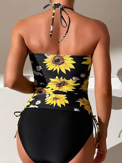A Vintage Style Tankini with Delicate Timeless Details