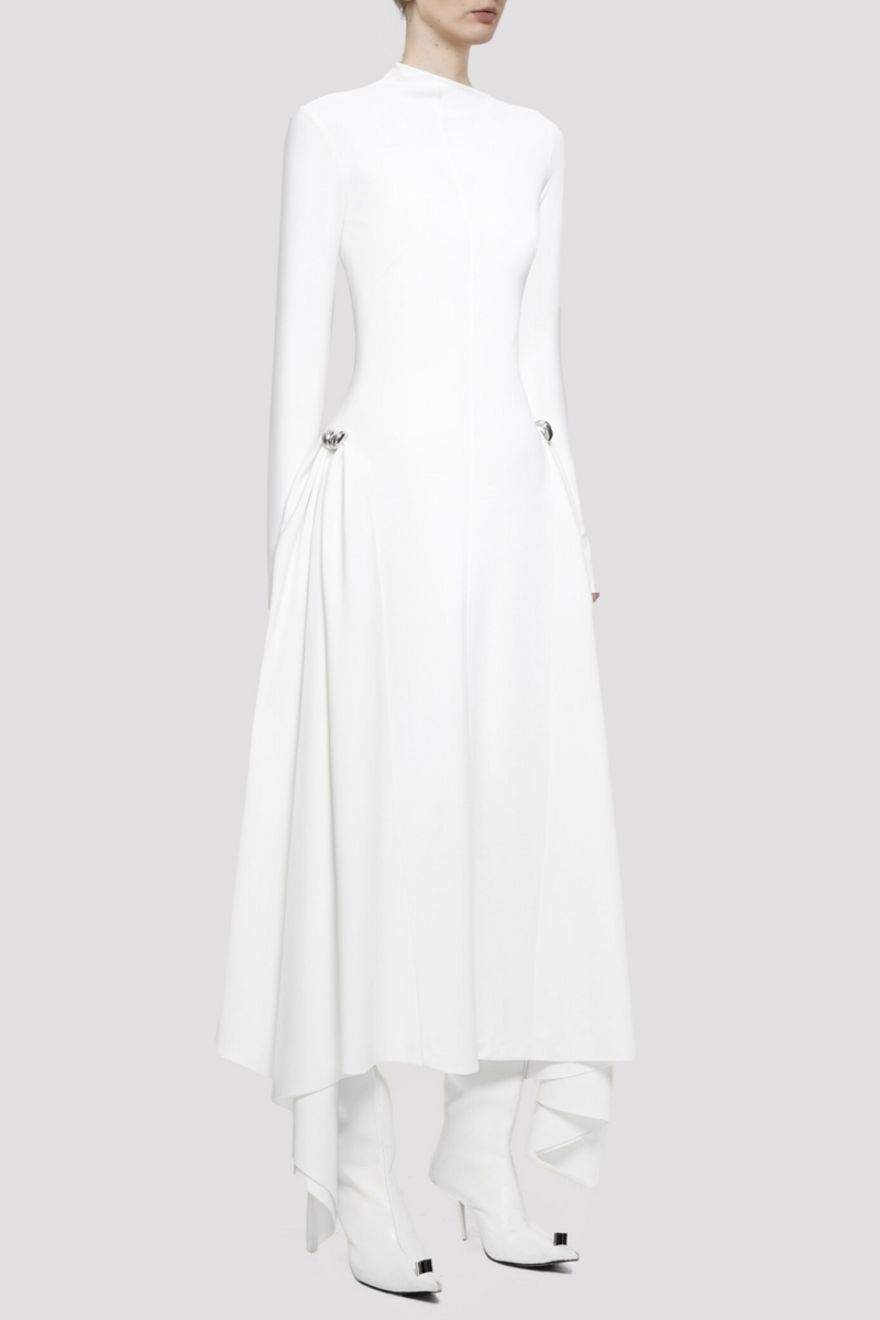 A Vintage Style Dress with Delicate Timeless Details