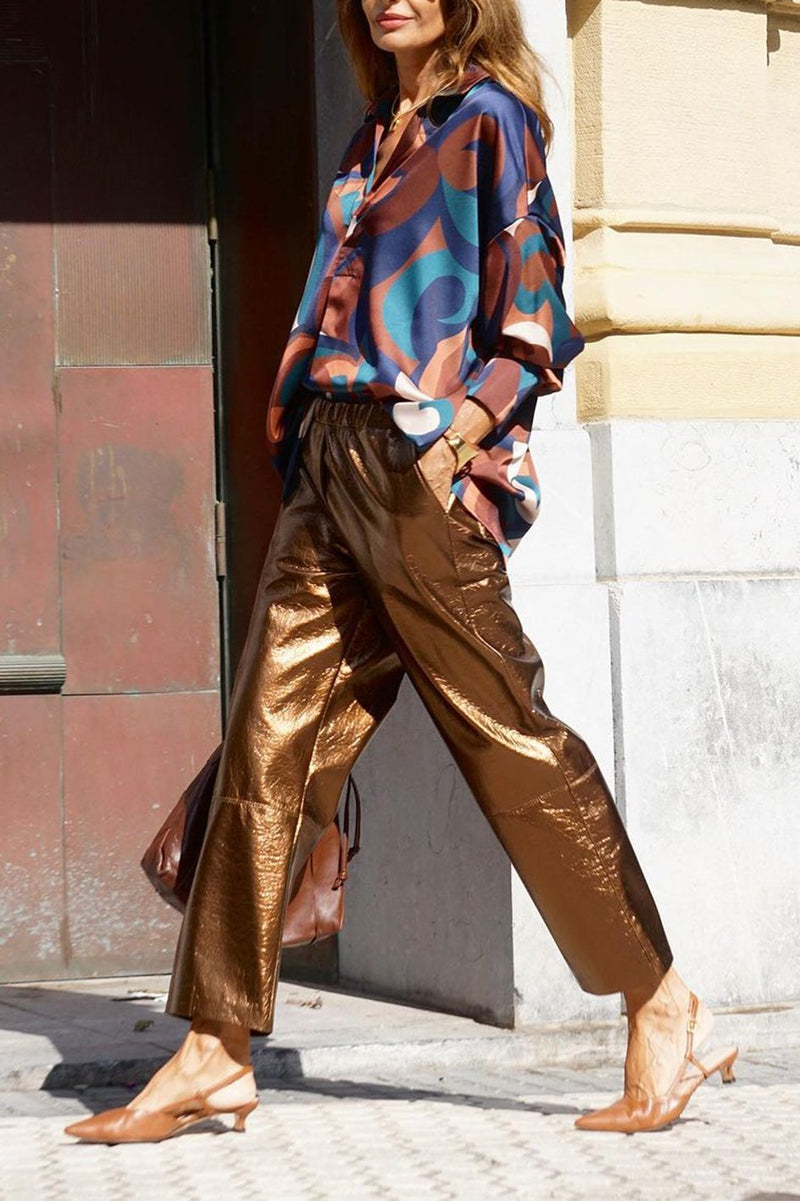 A Vintage Style Trousers with Delicate Timeless Details