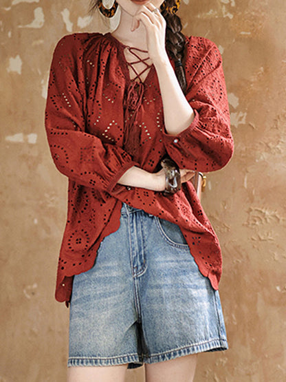 Beautifully Finished Blouse in a Timeless Design