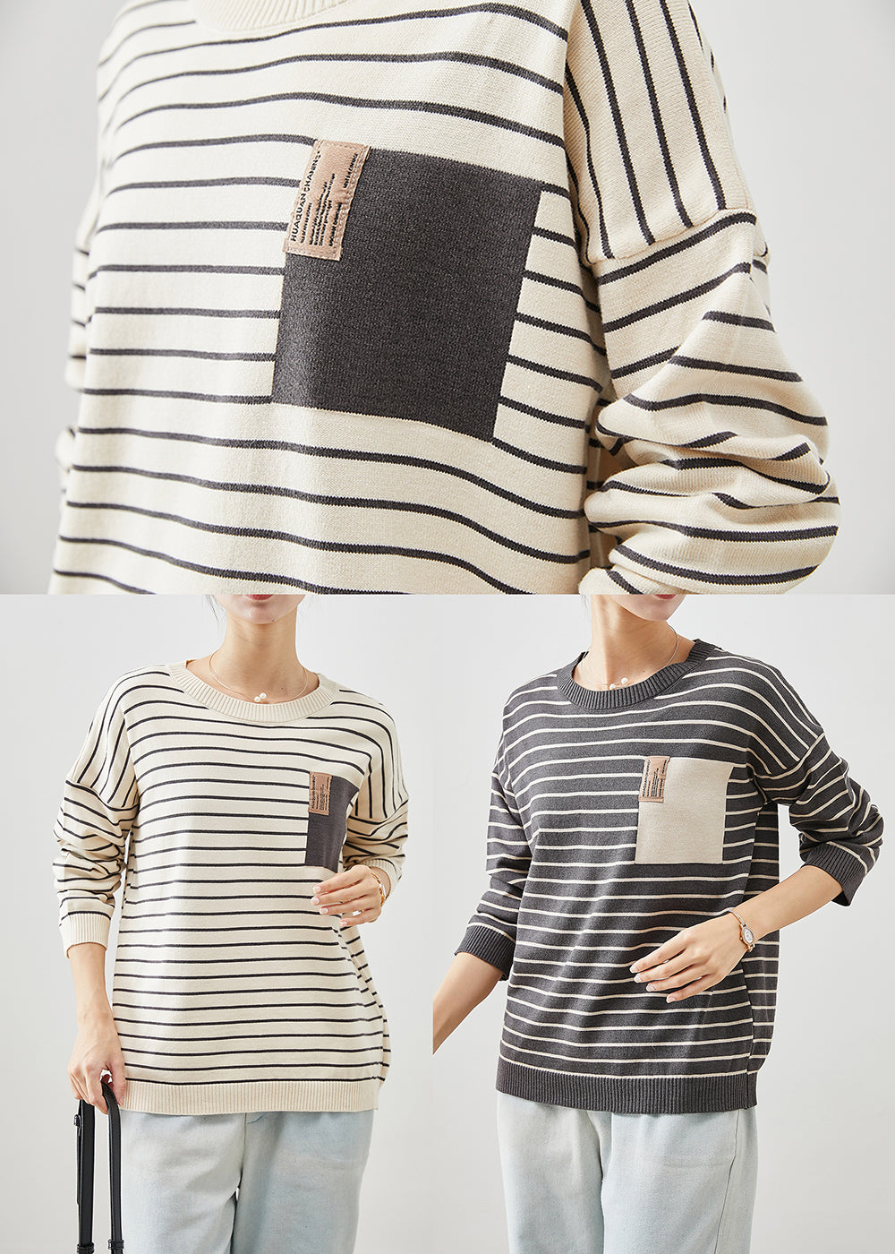 Vintage Inspired Sweater with a Contemporary Edge