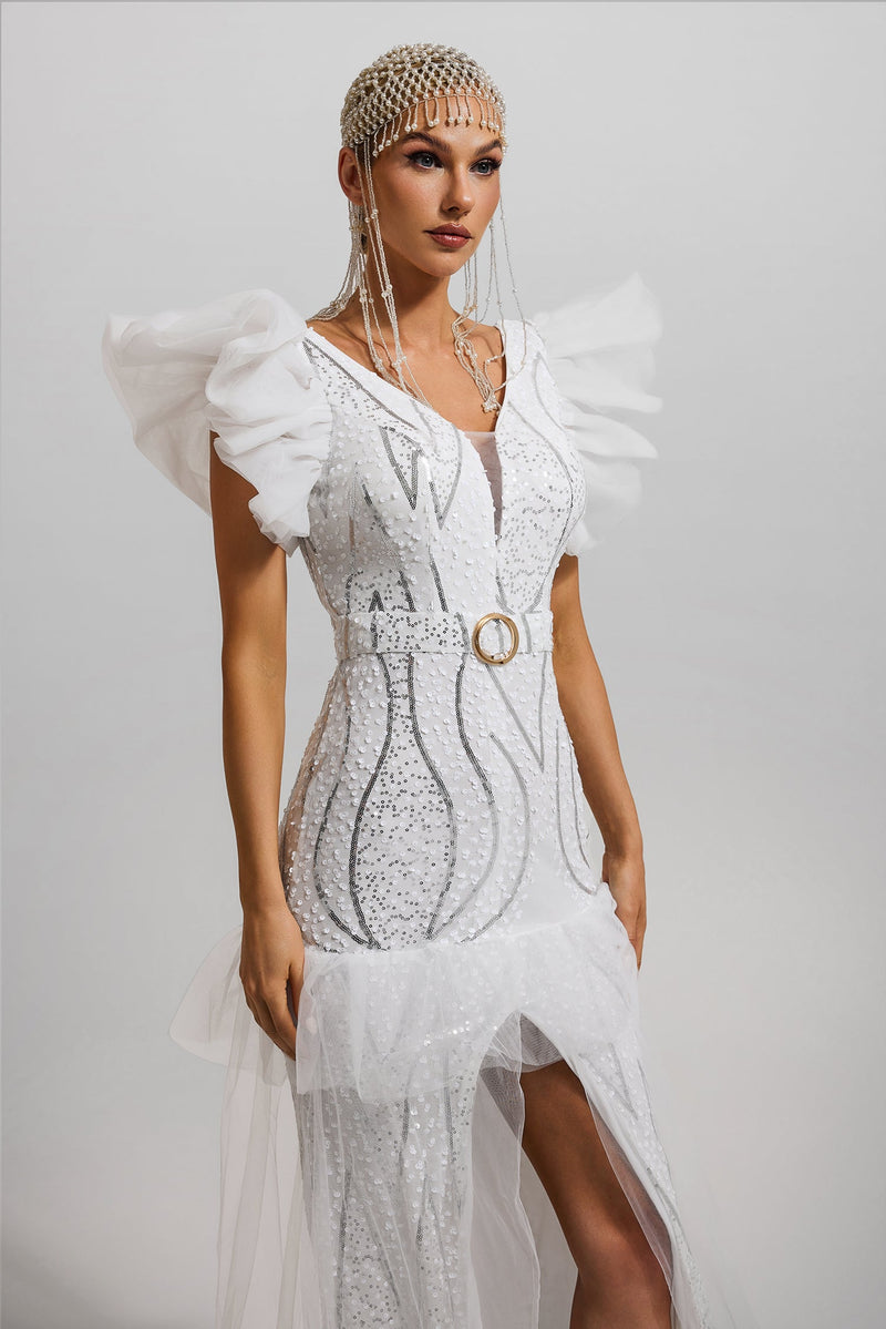 A Vintage Style Dress with Delicate Timeless Details