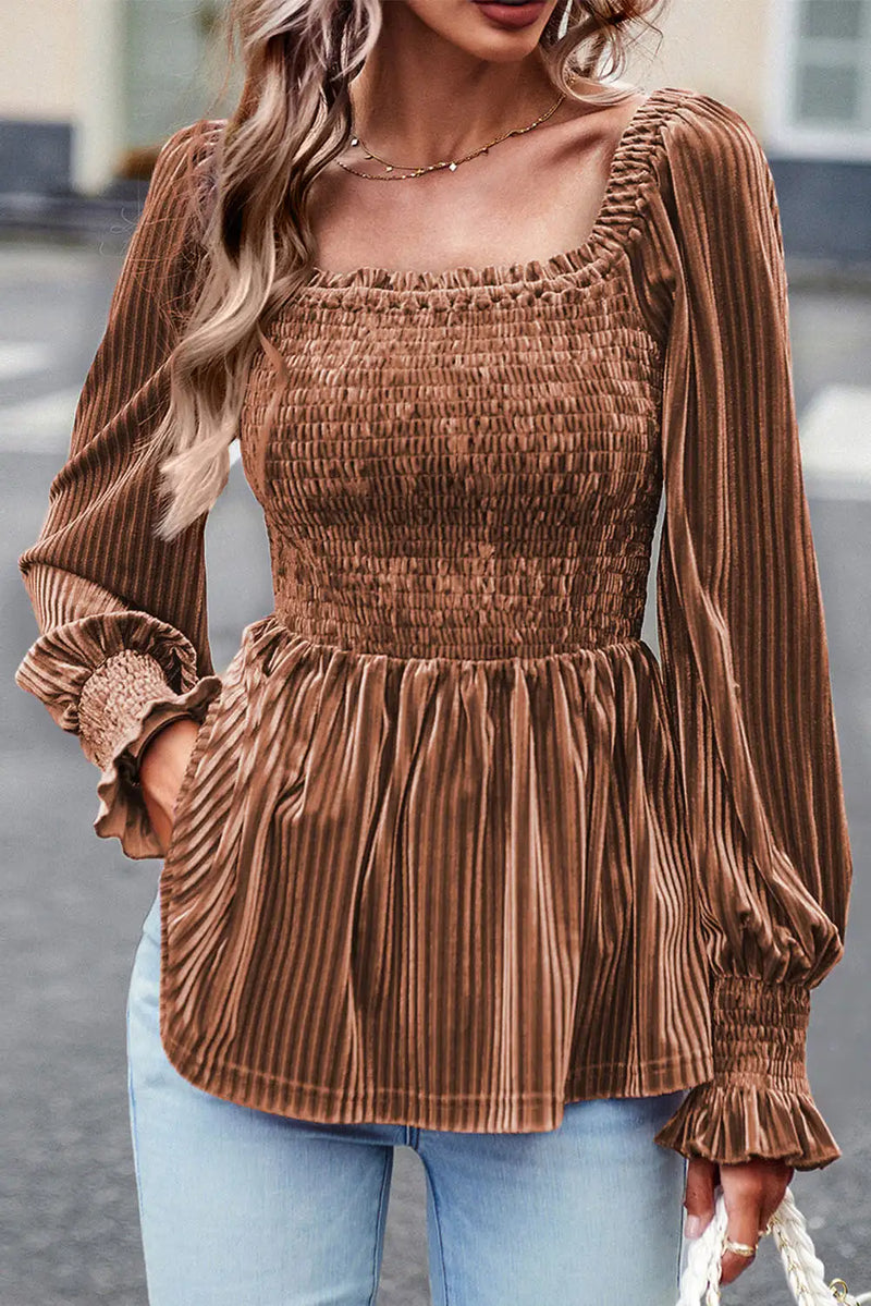 Classic Vintage Top with a Flattering Fit