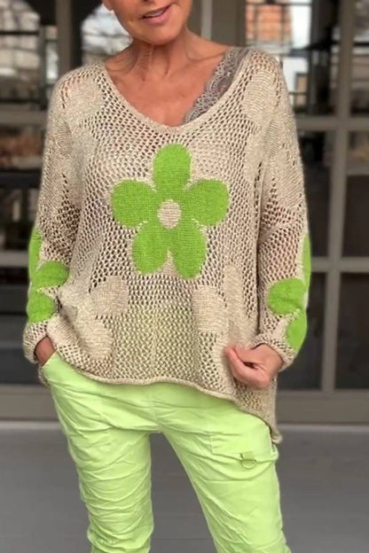 Vintage Inspired Sweater with a Contemporary Edge