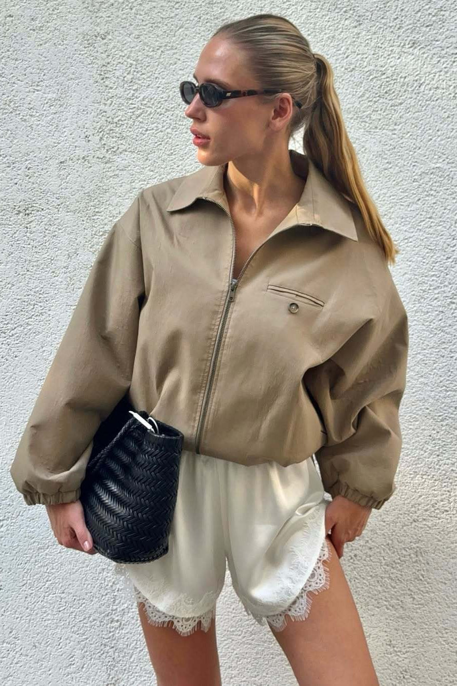 A Vintage Style Jacket with Delicate Timeless Details