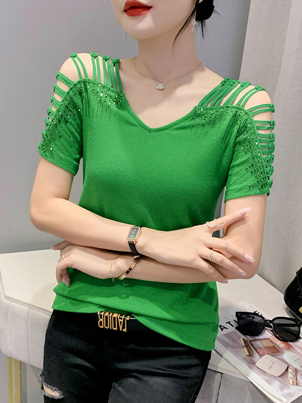 Well Tailored T-Shirt with a Graceful Silhouette