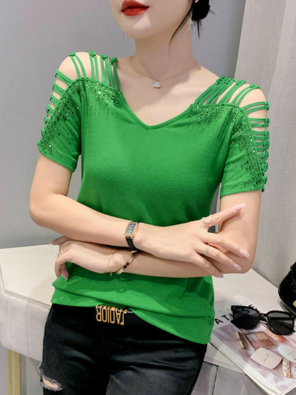 Well Tailored T-Shirt with a Graceful Silhouette