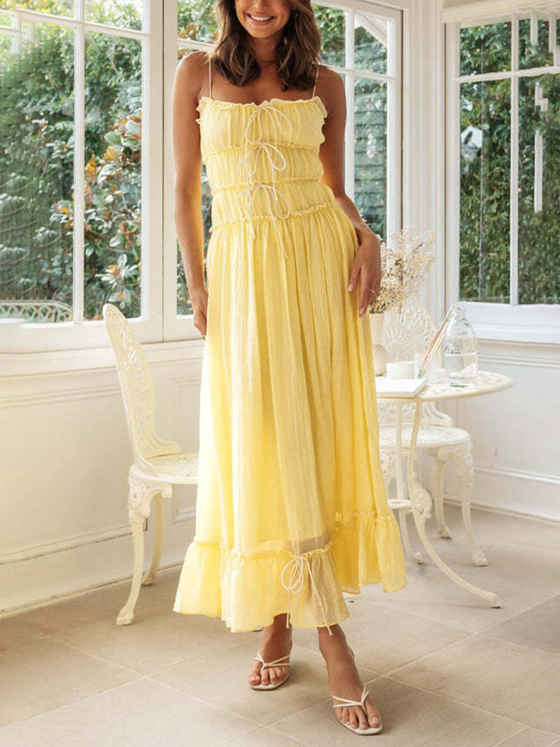 A Vintage Style Dress with Delicate Timeless Details