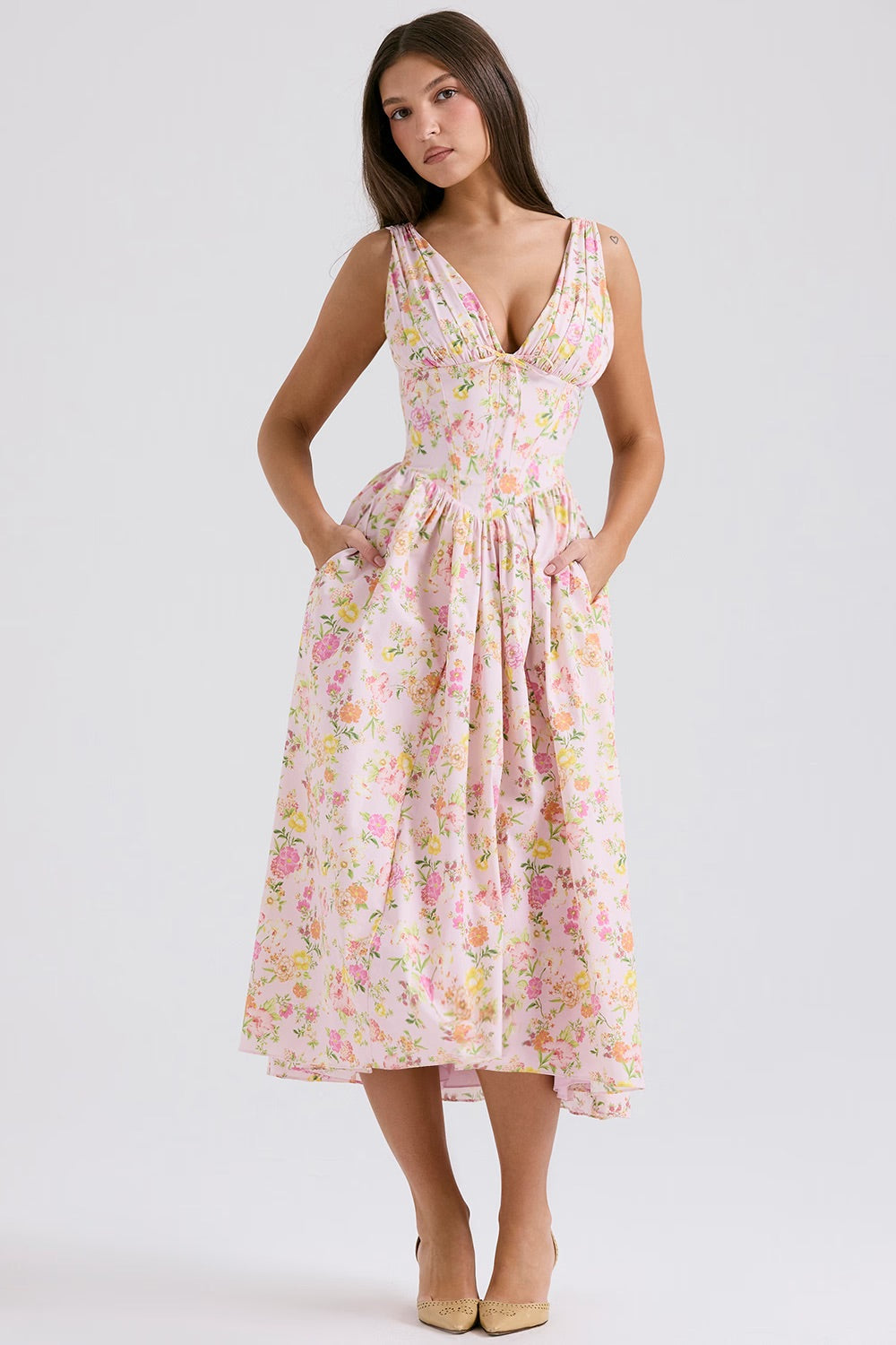 A Vintage Style Dress with Delicate Timeless Details