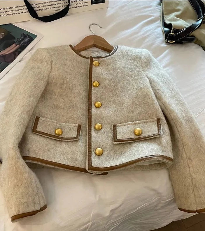 Classic Vintage Jacket with a Flattering Fit