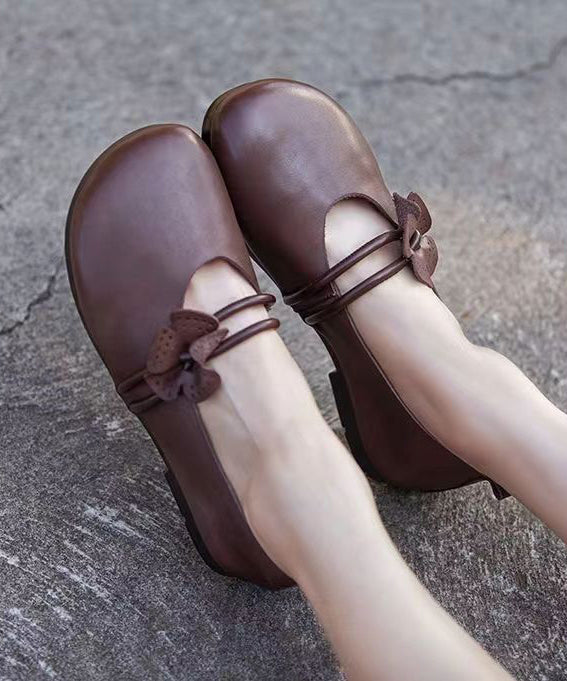 A Vintage Style Shoes with Delicate Timeless Details