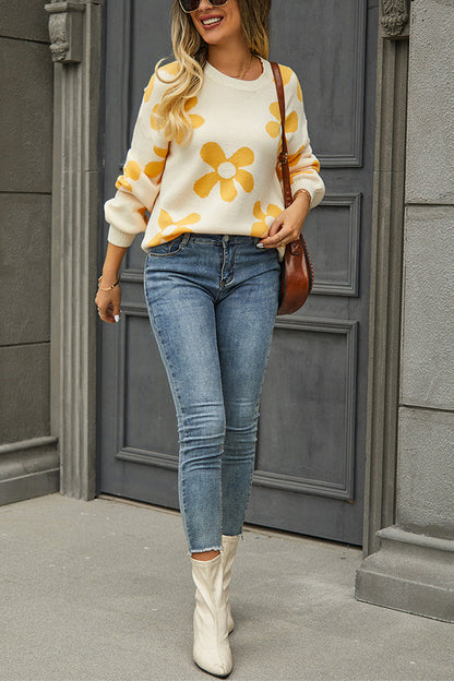 Vintage Inspired Sweater with a Contemporary Edge