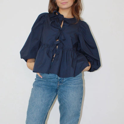 Vintage Inspired Blouse with a Contemporary Edge