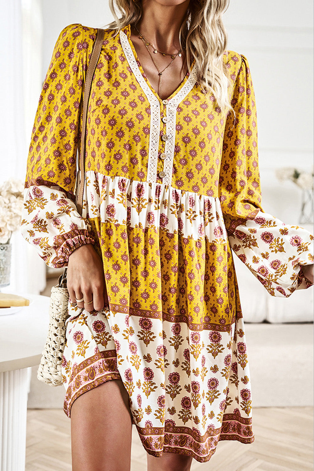 A Vintage Style Dress with Delicate Timeless Details