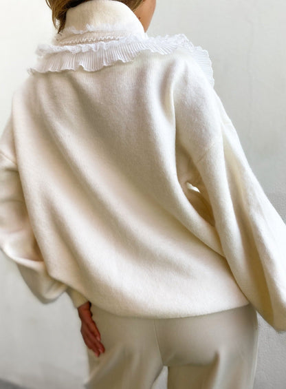 Vintage Inspired Cardigan with a Contemporary Edge
