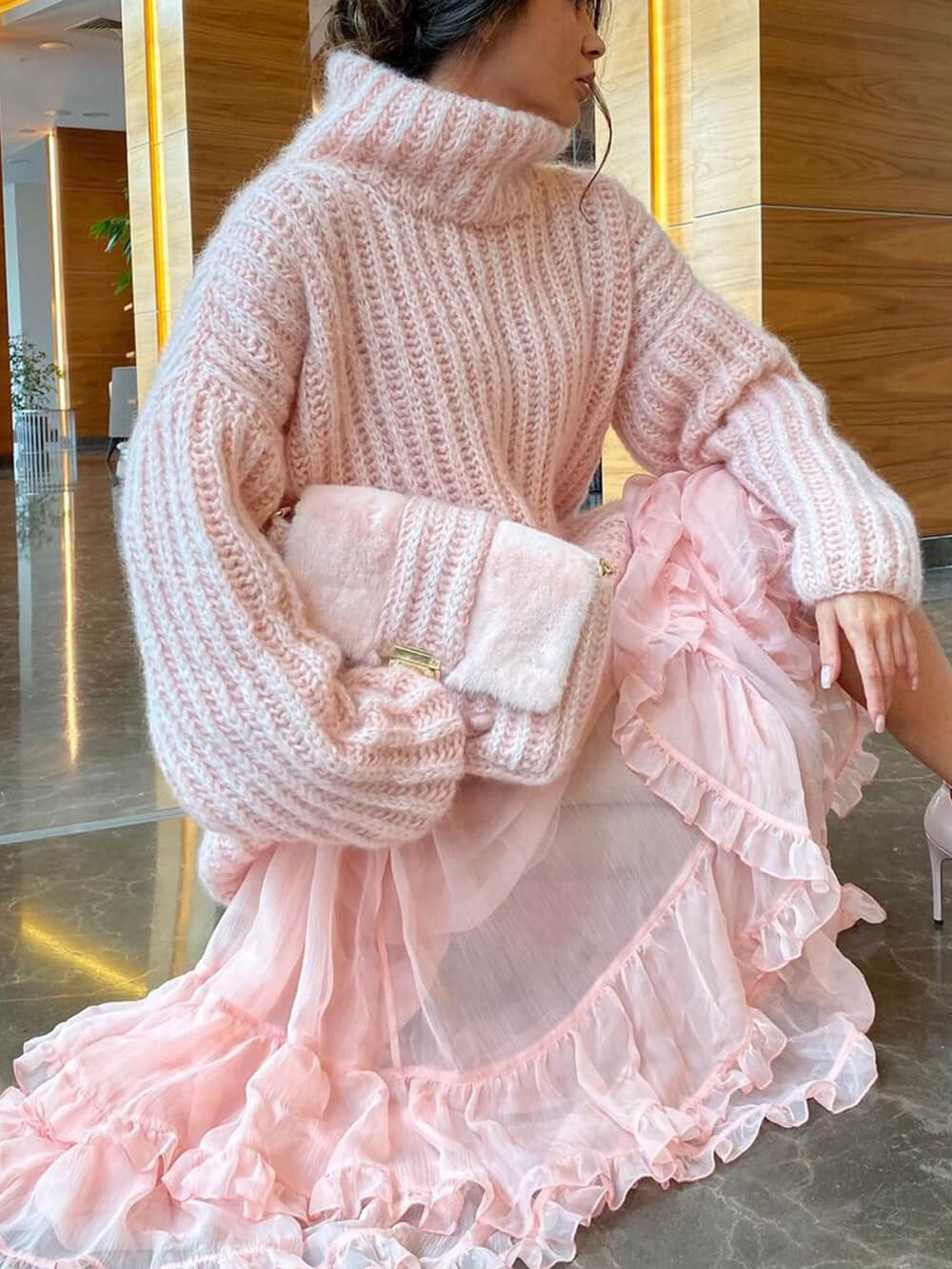 Gracefully Styled Sweater for Any Occasion