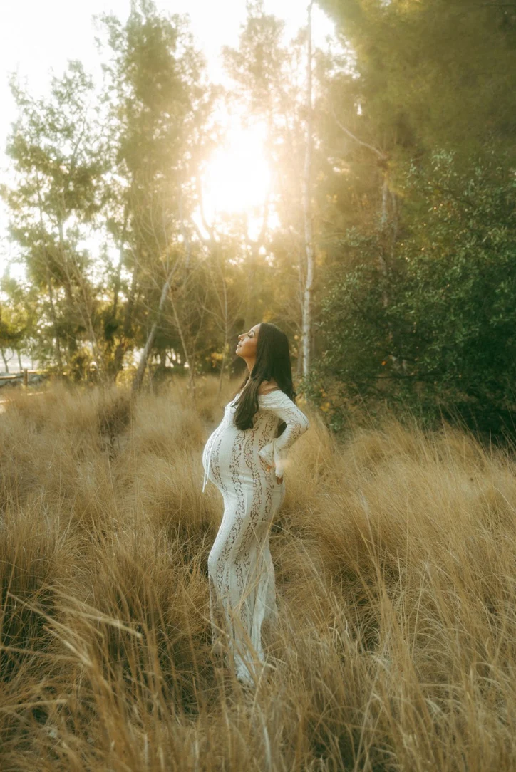 A Vintage Style Dress with Delicate Timeless Details