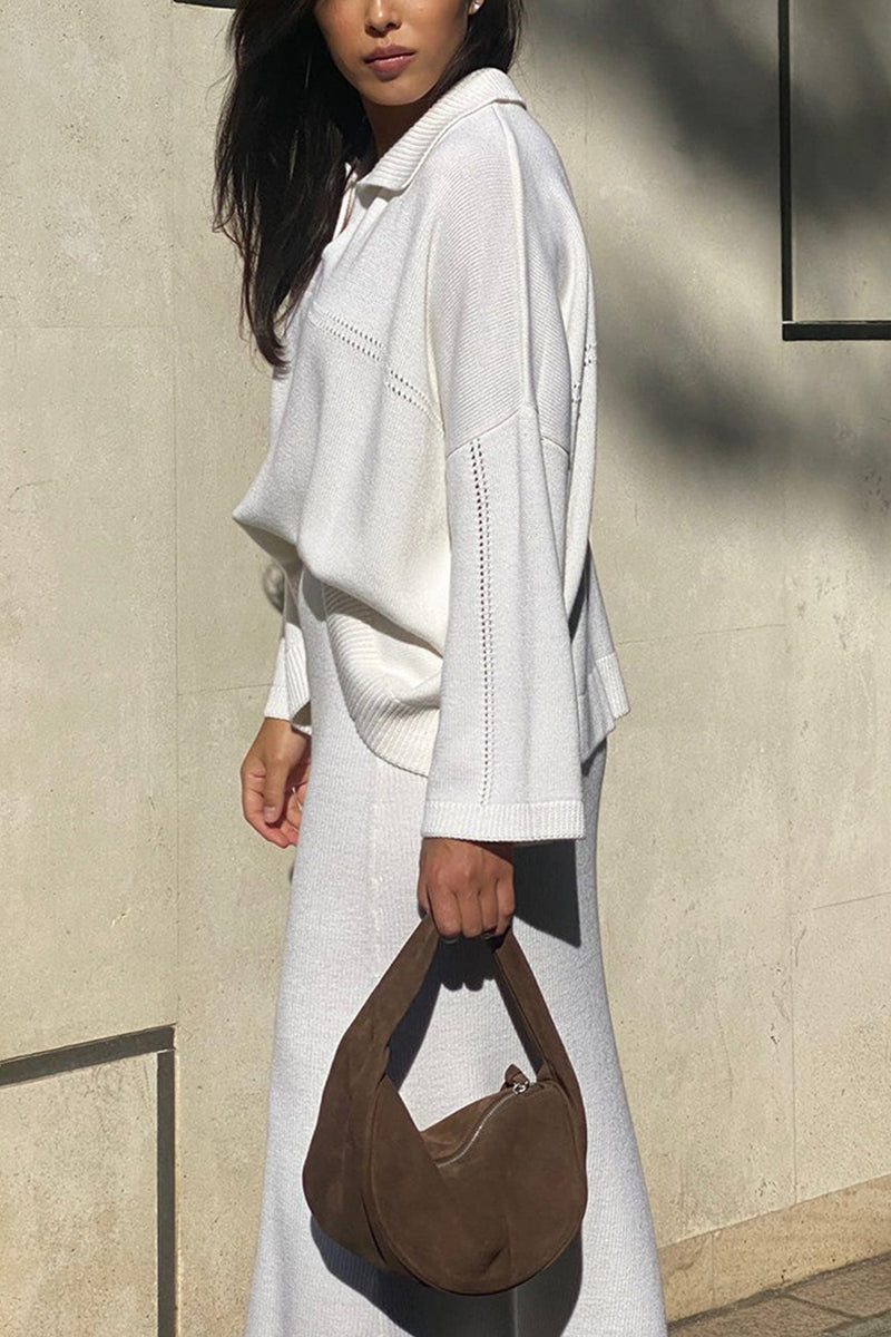 Beautifully Finished Sweater in a Timeless Design