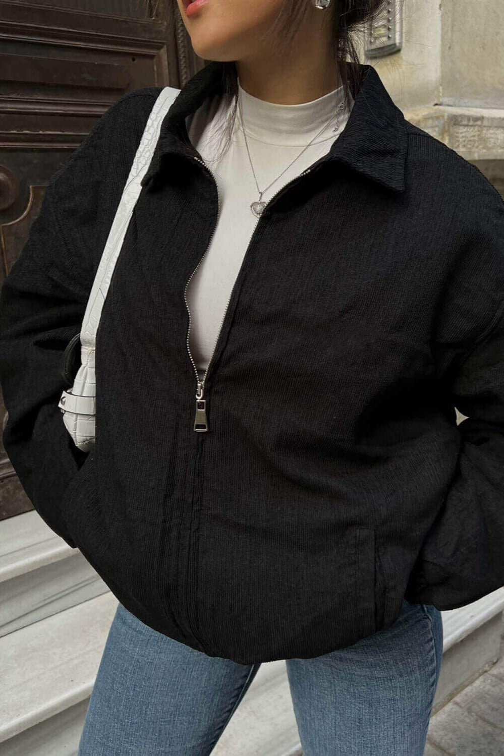 Classic Vintage Jacket with a Flattering Fit