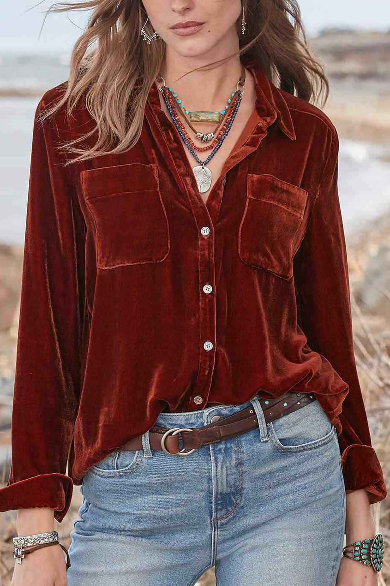 A Vintage Style Blouse with Delicate Timeless Details
