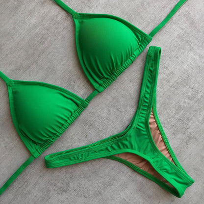 Classic Vintage Bikini with a Flattering Fit