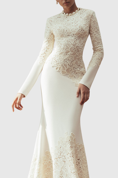 A Vintage Style Dress with Delicate Timeless Details