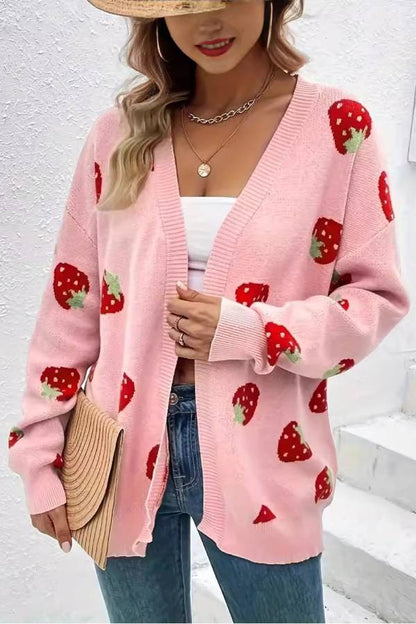 Well Tailored Cardigan with a Graceful Silhouette