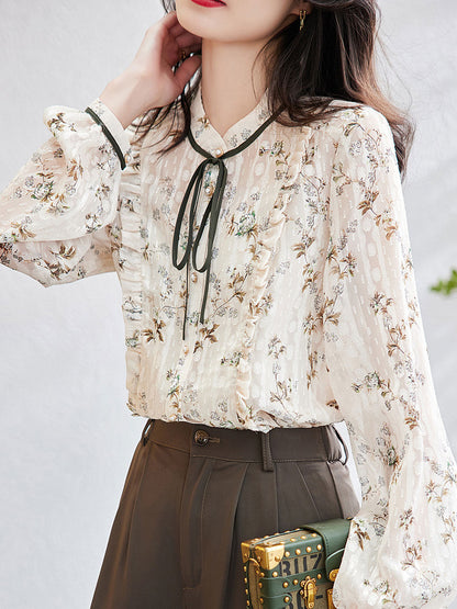 Vintage Inspired Blouse with a Contemporary Edge