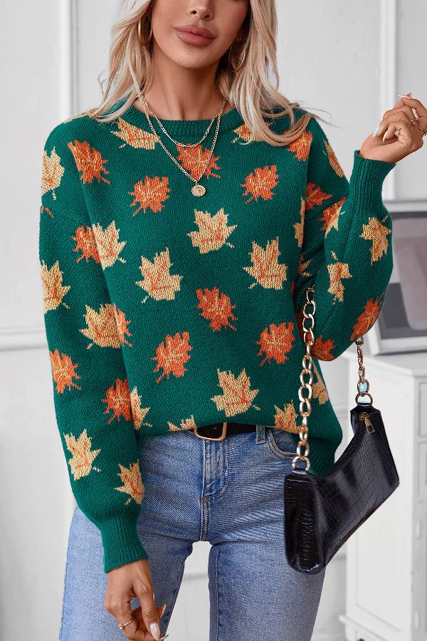 A Vintage Style Sweater with Delicate Timeless Details