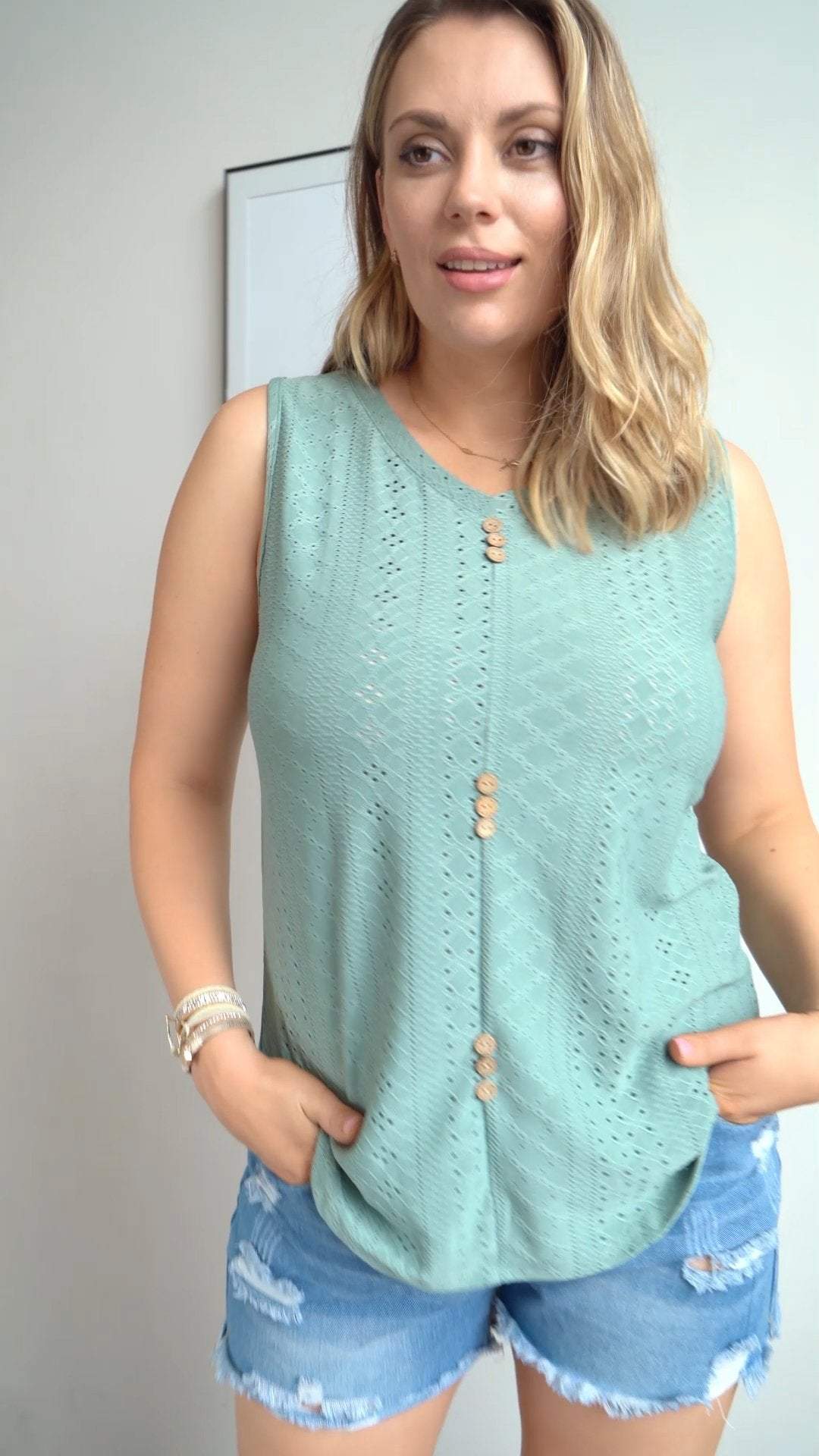 Sophisticated Top with a Clean Classic Look