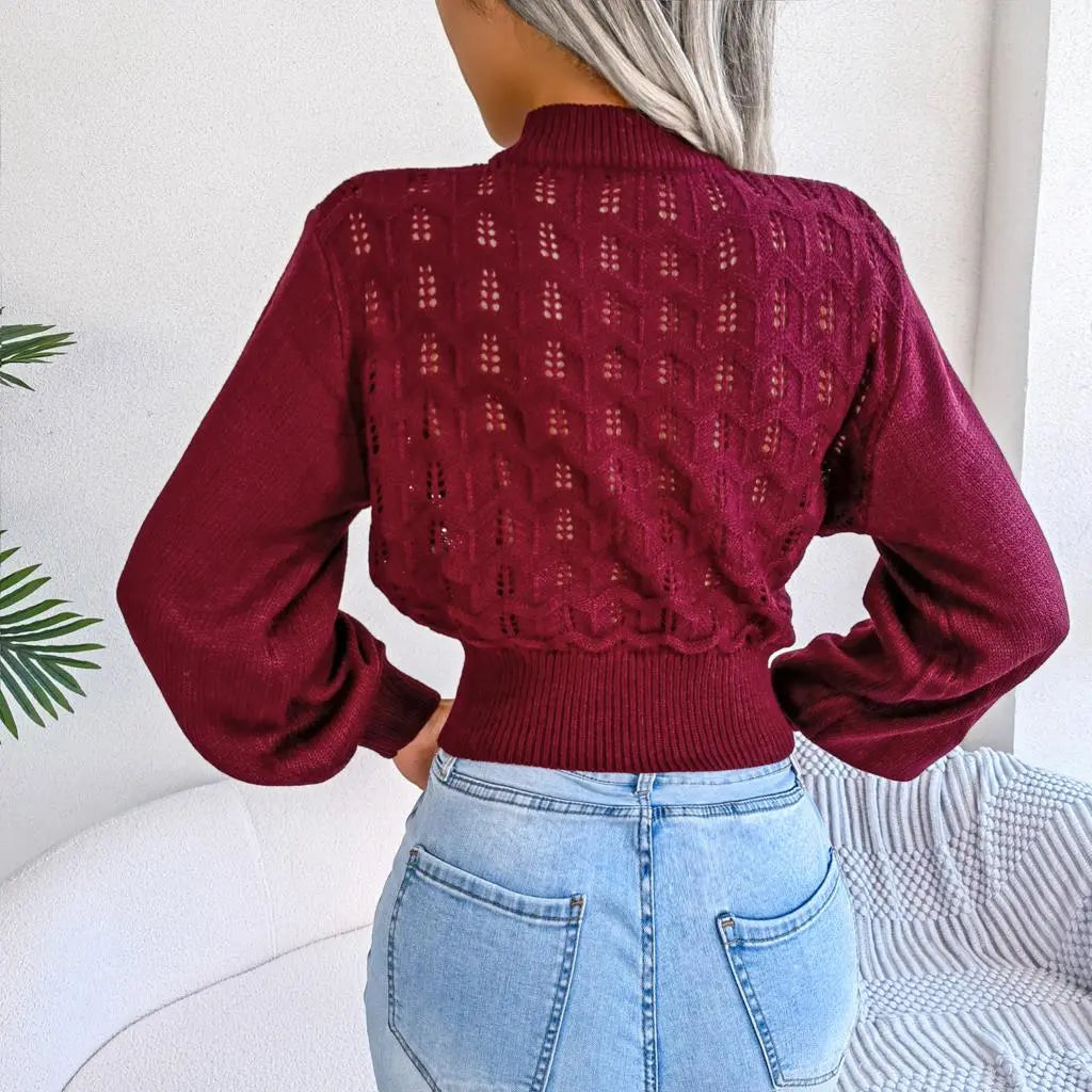 Vintage Inspired Sweater with a Contemporary Edge