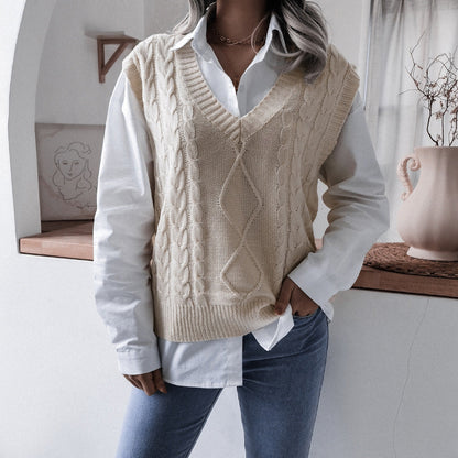 Vintage Inspired Sweater with a Contemporary Edge