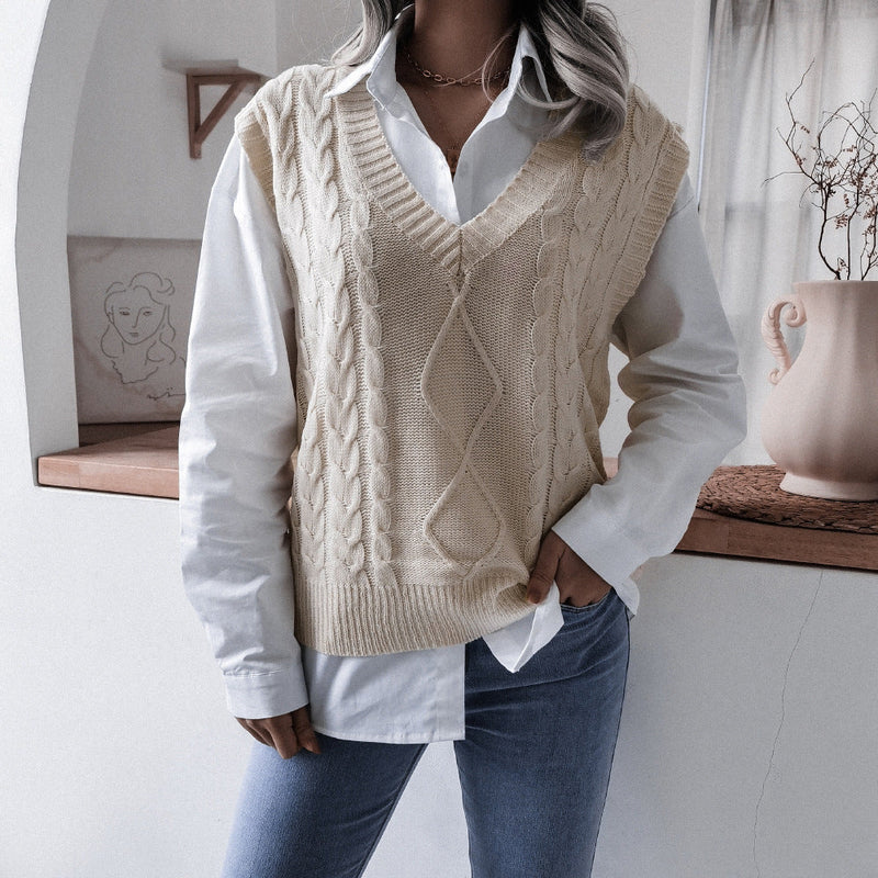 Vintage Inspired Sweater with a Contemporary Edge