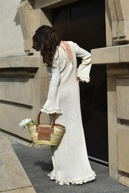 A Vintage Style Dress with Delicate Timeless Details