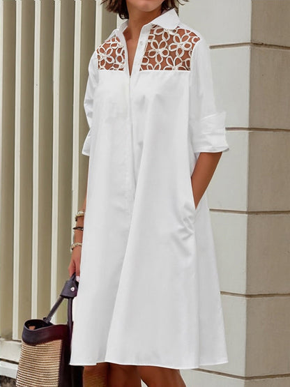 Beautifully Finished Dress in a Timeless Design