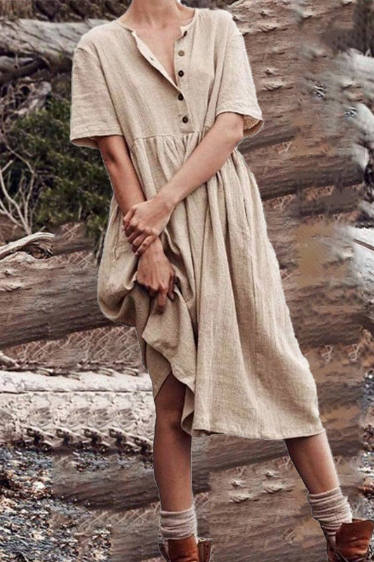 A Vintage Style Dress with Delicate Timeless Details