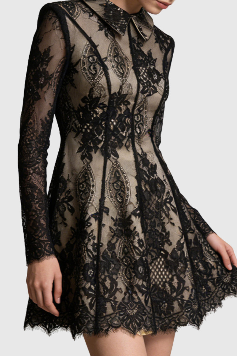 Classic Vintage Dress with a Flattering Fit