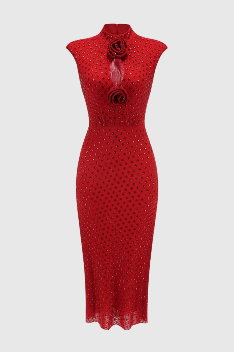 Classic Vintage Dress with a Flattering Fit