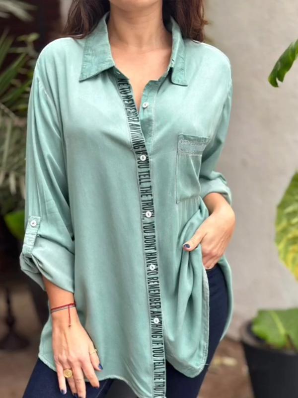 Well Tailored Shirt with a Graceful Silhouette