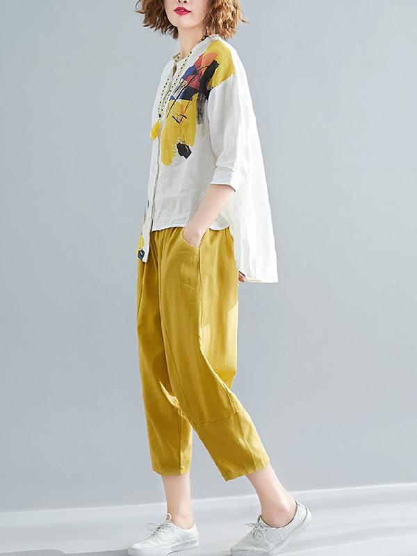 Well Tailored Pants with a Graceful Silhouette