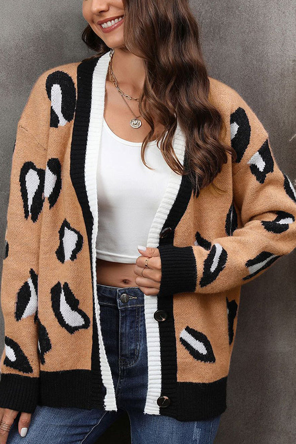 Classic Vintage Cardigan with a Flattering Fit