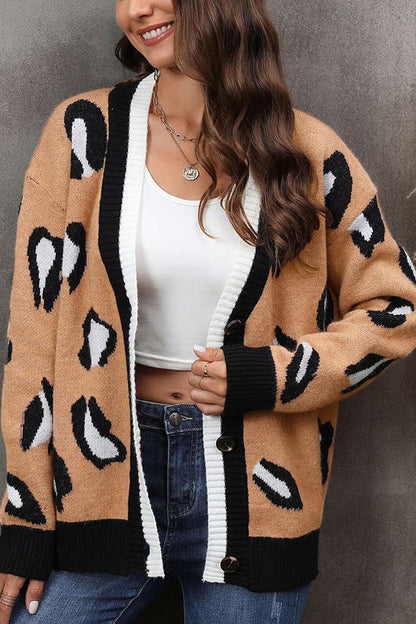 Classic Vintage Cardigan with a Flattering Fit