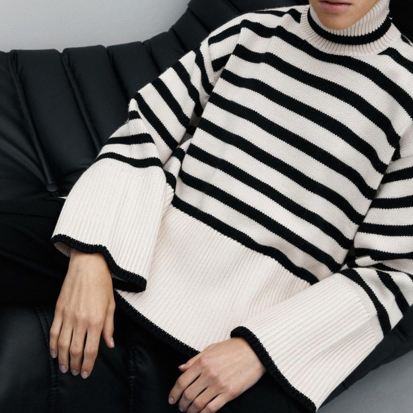 A Vintage Style Sweater with Delicate Timeless Details