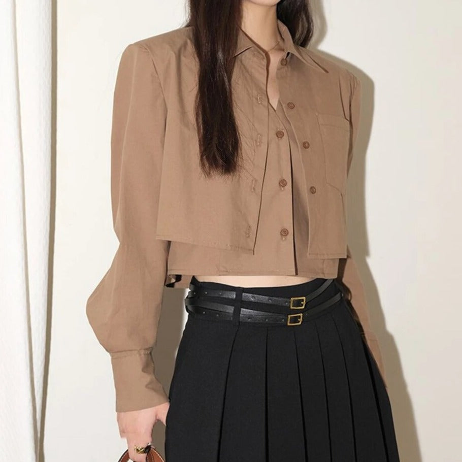 Well Tailored Shirt with a Graceful Silhouette