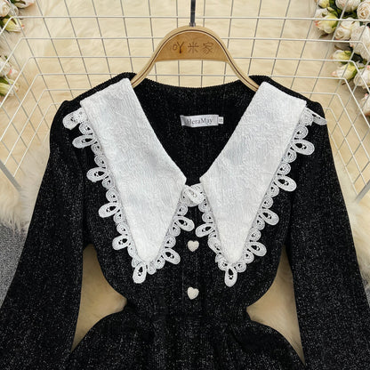 A Vintage Style Dress with Delicate Timeless Details