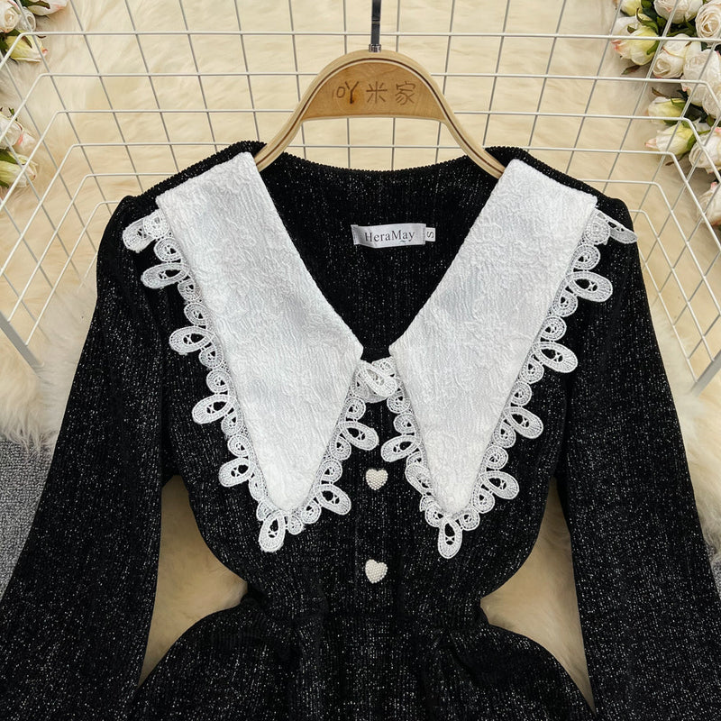 A Vintage Style Dress with Delicate Timeless Details