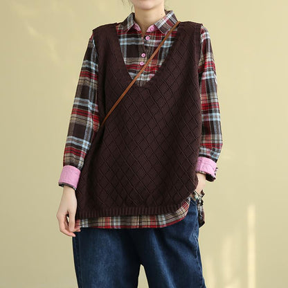 A Vintage Style Sweater with Delicate Timeless Details